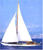 Sailing yacht