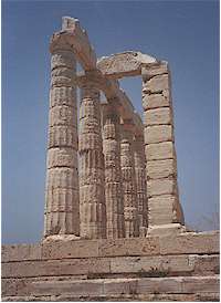 Temple of Posidon in Sounion