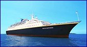 The "Blue Monarch" cruise ship
